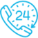 پشتیبانی 24 ساعته
